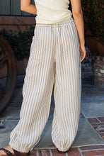 Load image into Gallery viewer, Stripe Linen Pants
