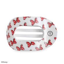 Load image into Gallery viewer, Flat Round Hair Clip | Large | Minnie Mouse Loves Her Bows!
