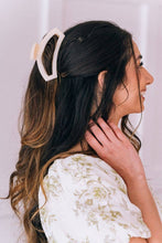 Load image into Gallery viewer, Open Hair Clip | Medium | Almond Beige
