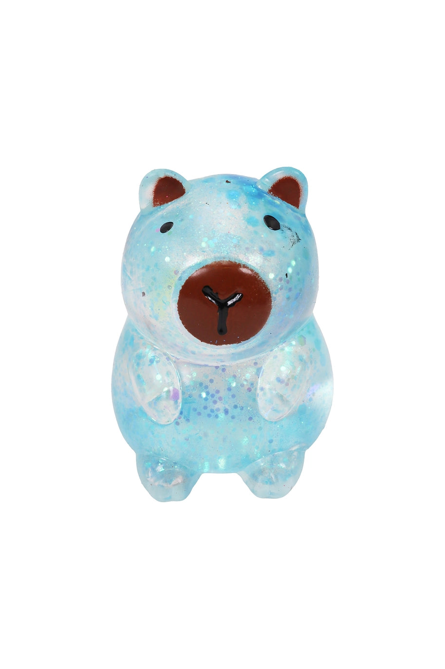 Capybara Iridescent Glittery Squishy