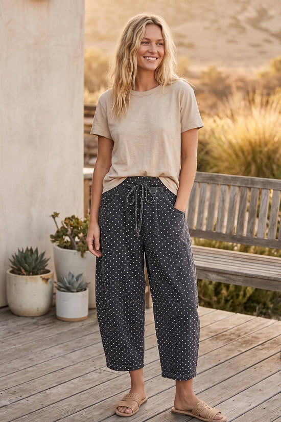 Oversized Scuba Barrel Lounge Pants