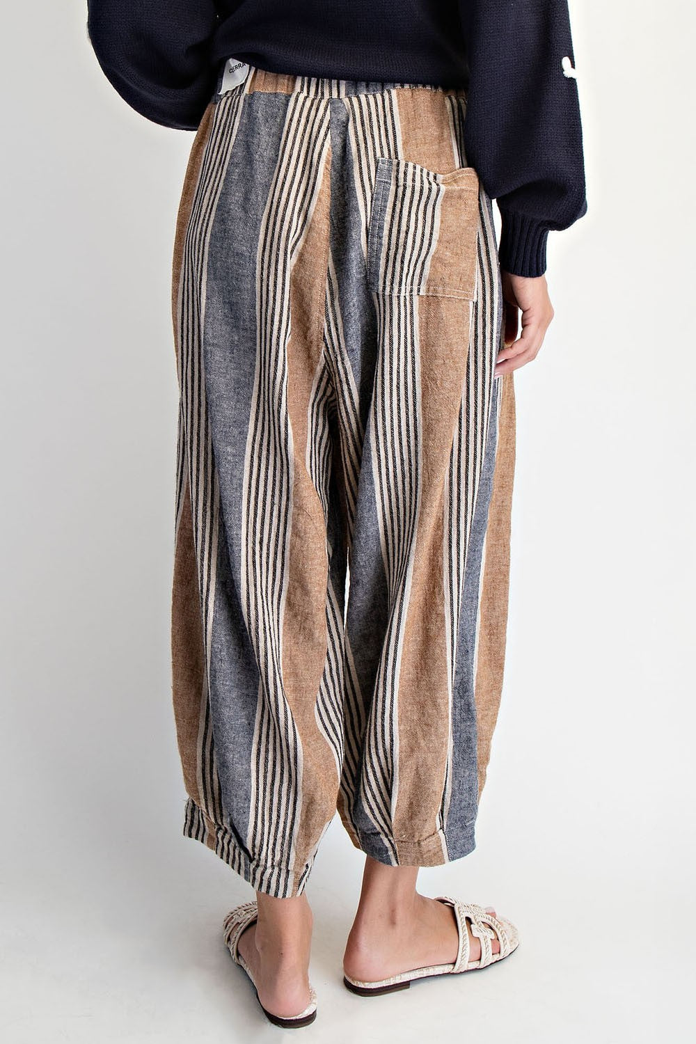 Linen Balloon Pants