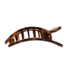 Load image into Gallery viewer, Flat Rectangle Hair Clip | Large | Tortoise
