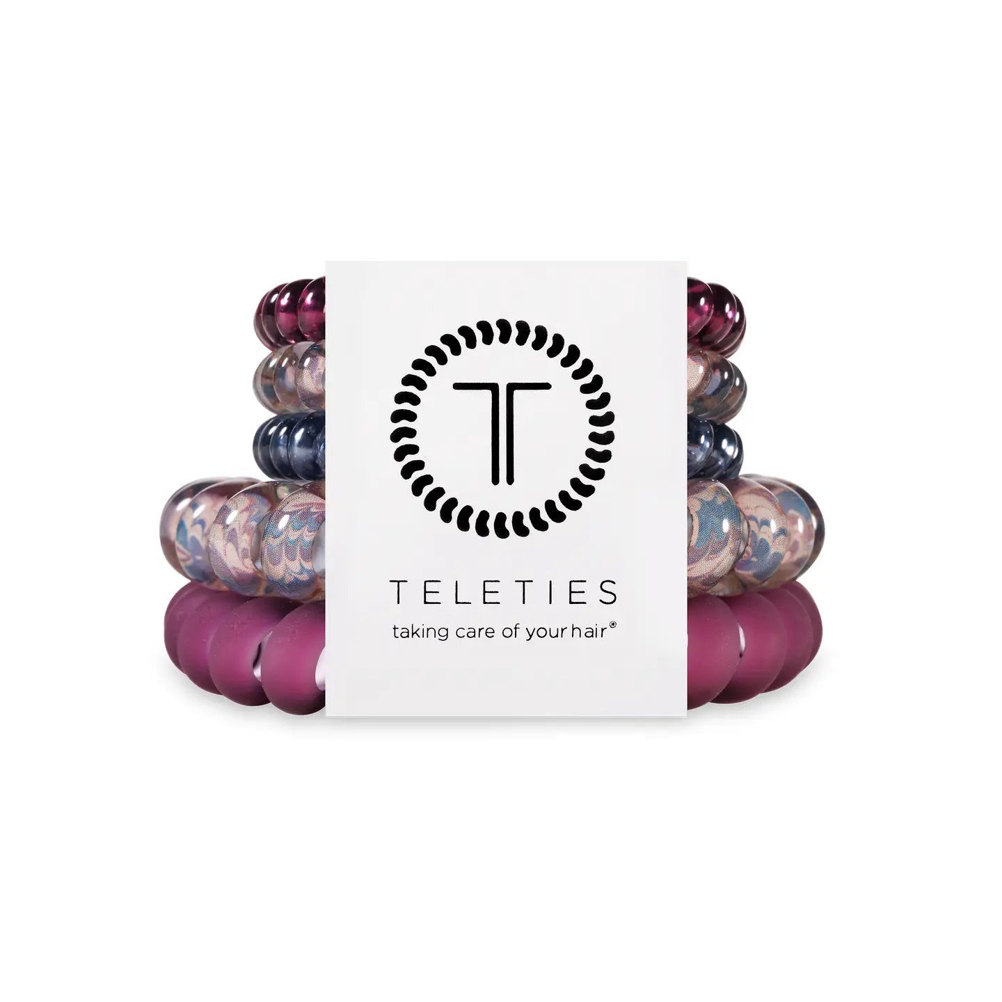 Spiral Hair Coils | Mix Pack | Purple Haze Hair Ties