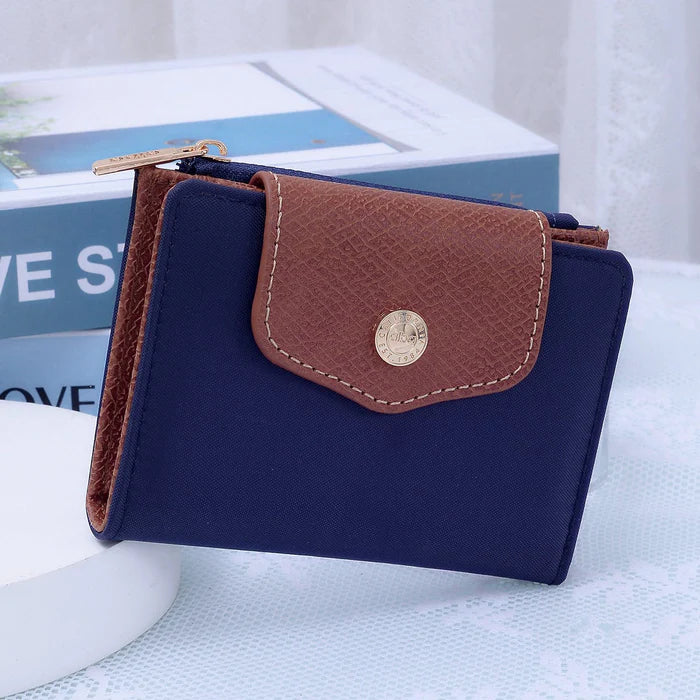 Stephie Nylon Snap Bifold Wallet
