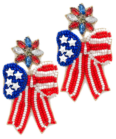 Red/White/Blue Earrings