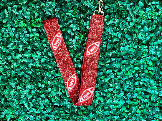 Seed Bead Gameday Guitar Straps