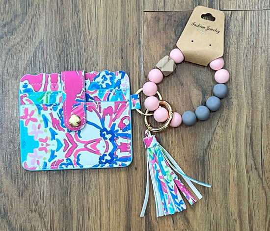 Silicone Keychain & Card Holder