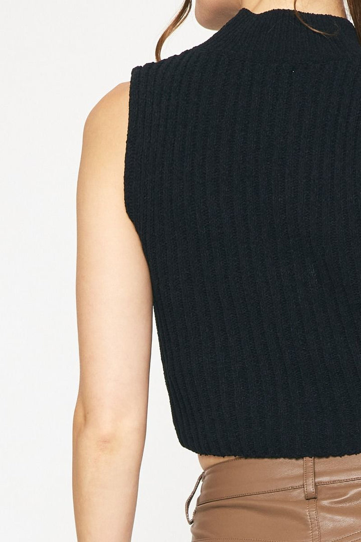 Channel Sleeveless Top