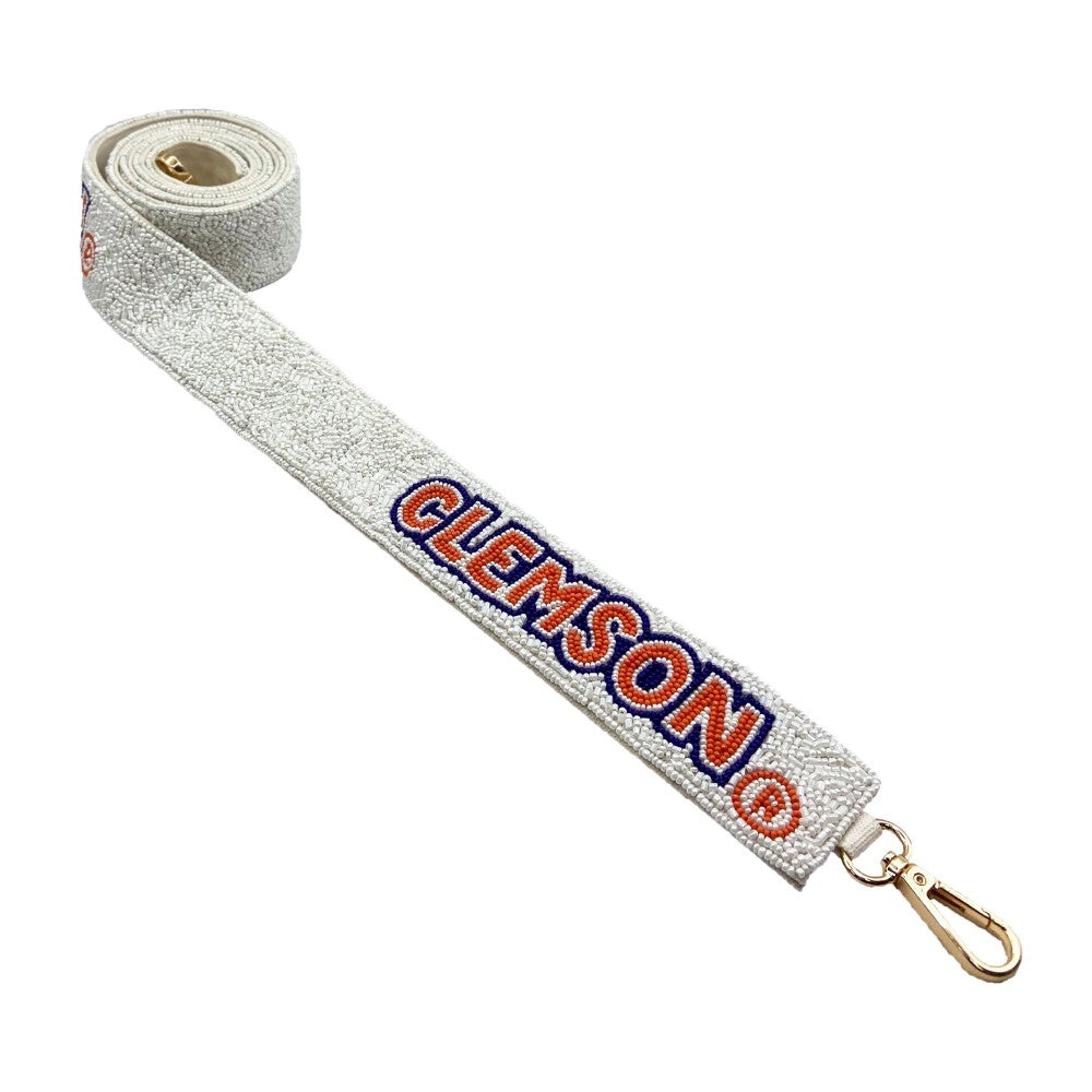 Seed Bead Gameday Guitar Straps