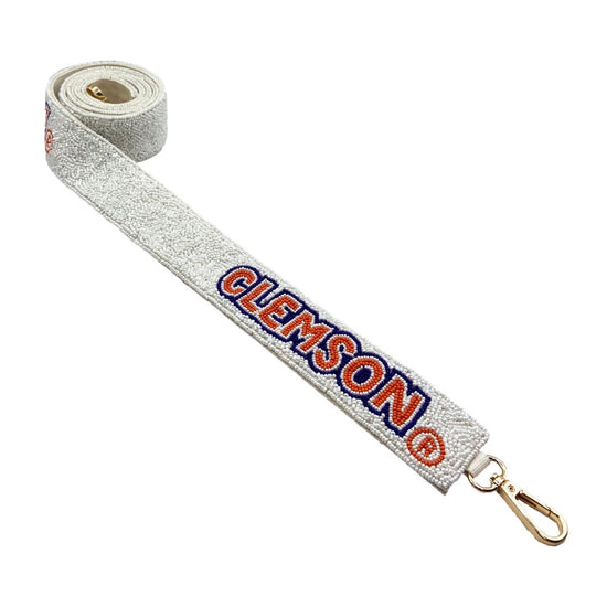 Seed Bead Gameday Guitar Straps