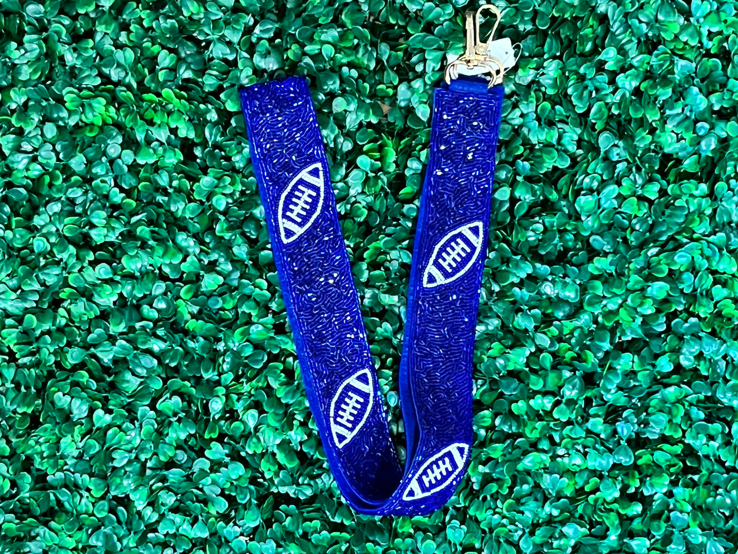 Seed Bead Gameday Guitar Straps