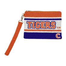 Load image into Gallery viewer, Clemson Seed Bead Clutch
