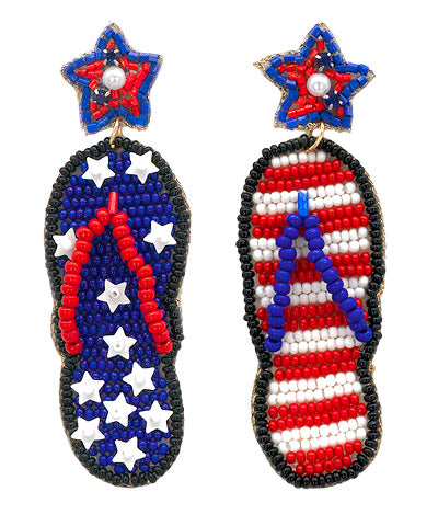 Red/White/Blue Earrings