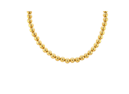 Ball Bead Choker Necklace