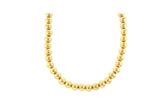 Ball Bead Choker Necklace