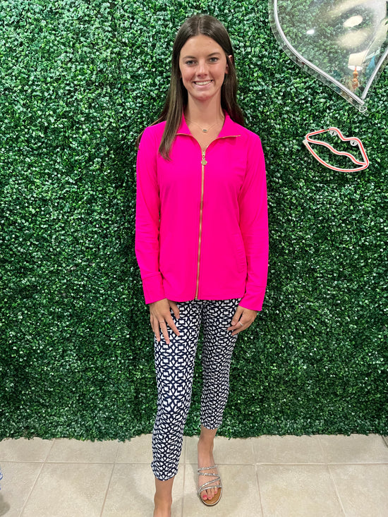 Penelope High Neck Full Zip Jacet