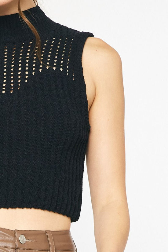 Channel Sleeveless Top