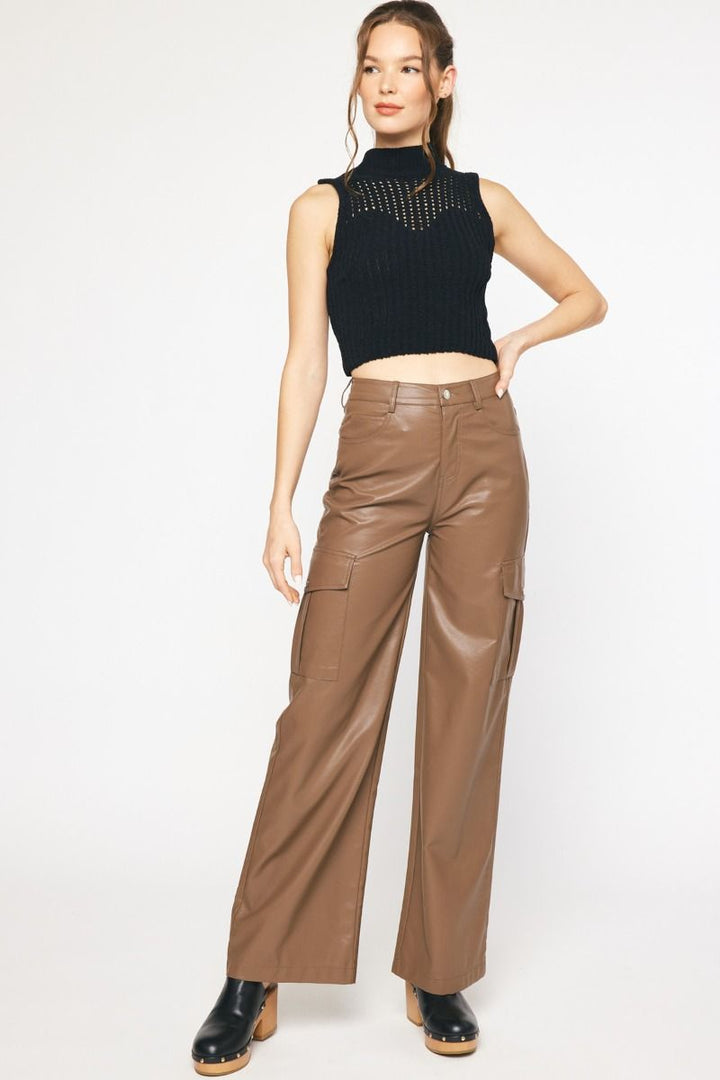 Channel Sleeveless Top
