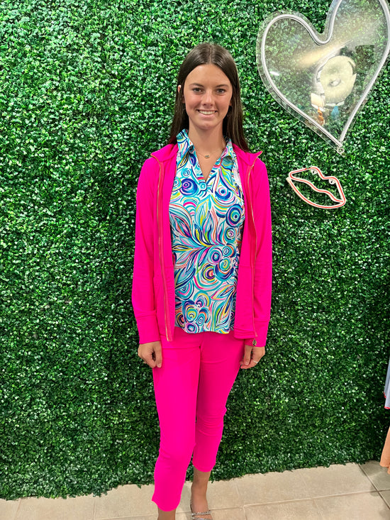 Penelope High Neck Full Zip Jacet