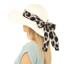 Load image into Gallery viewer, Leopard Sun Hat
