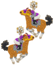 Load image into Gallery viewer, Horse/Derby Earrings *FINAL SALE*
