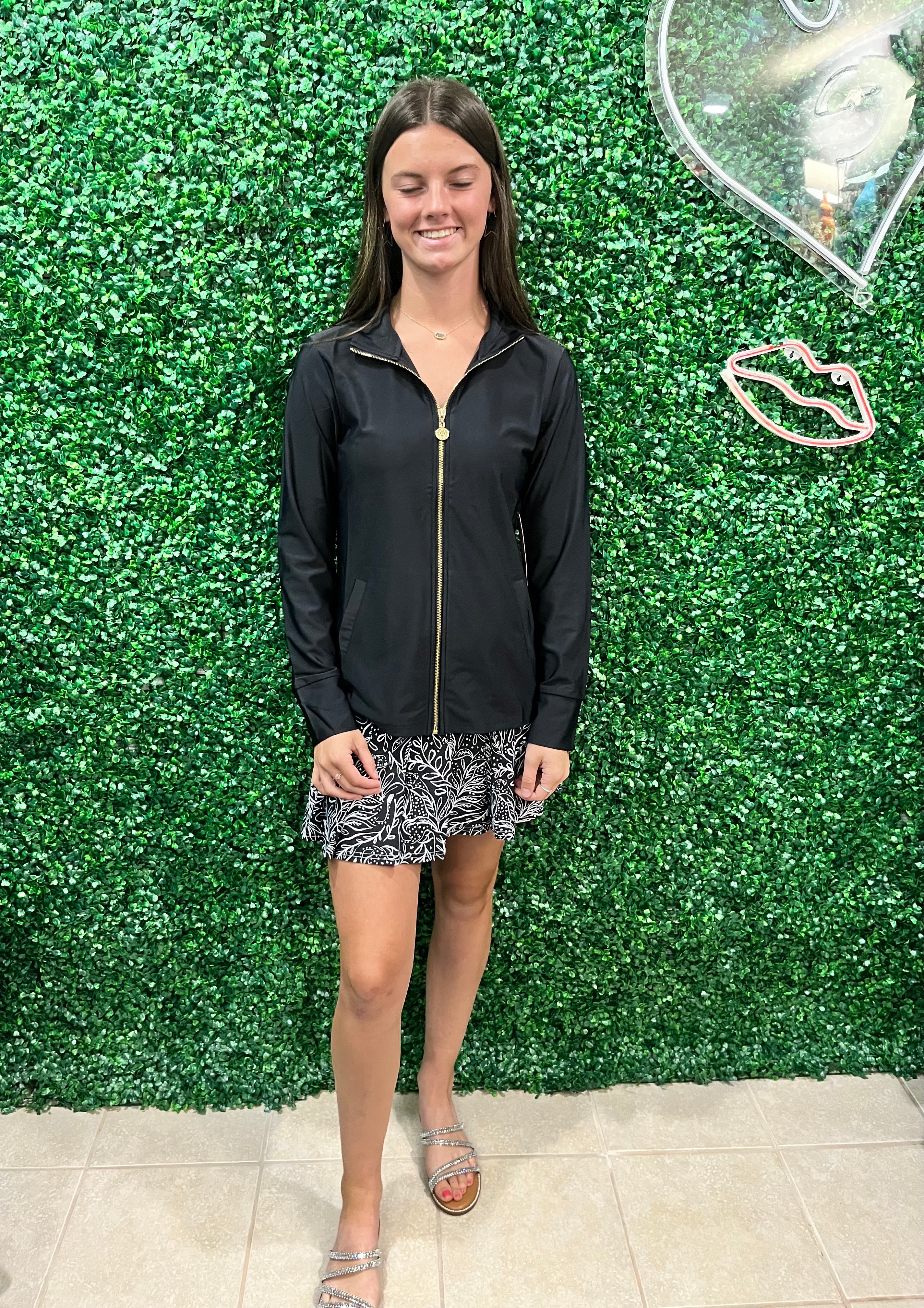 Penelope High Neck Full Zip Jacet