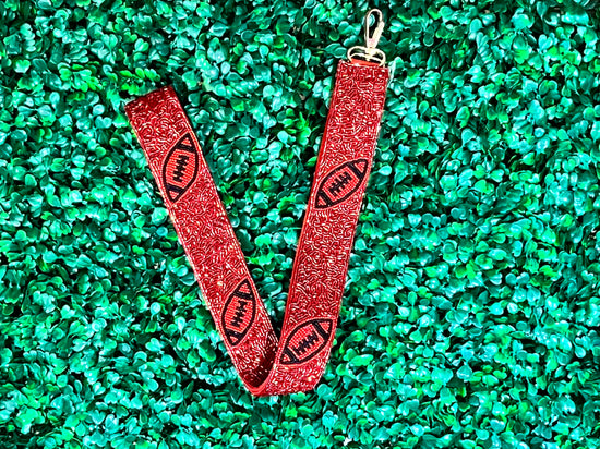 Seed Bead Gameday Guitar Straps