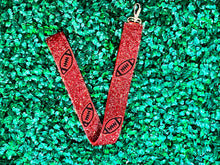Load image into Gallery viewer, Seed Bead Gameday Guitar Straps

