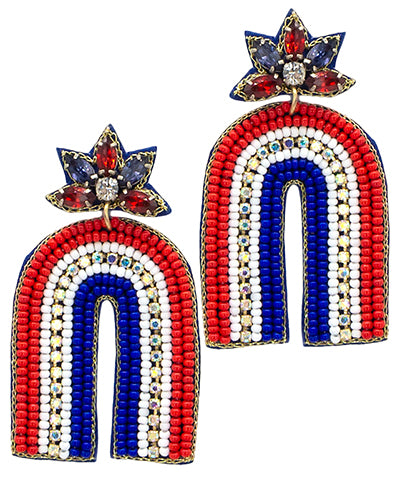 Red/White/Blue Earrings