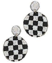 Load image into Gallery viewer, Checkerboard Earrings *FINAL SALE*
