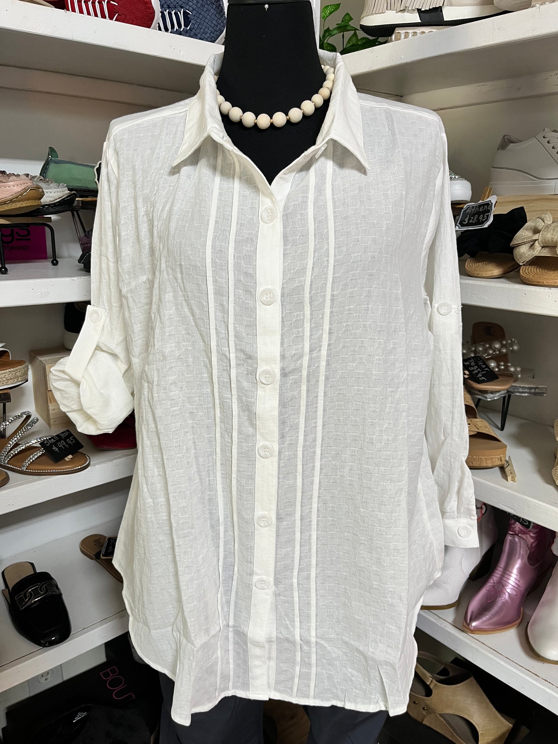 Sweet Notion Button Up