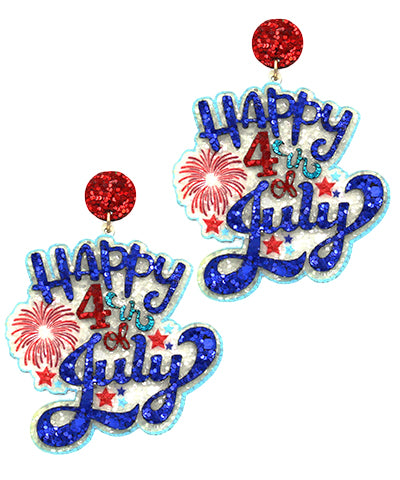 Red/White/Blue Earrings