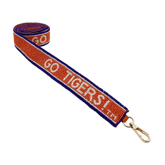 Seed Bead Gameday Guitar Straps