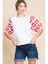 Load image into Gallery viewer, Smile Down On Me Sweater Top
