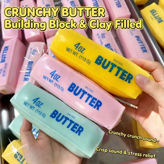 Crunchy Butter Squishy Toy