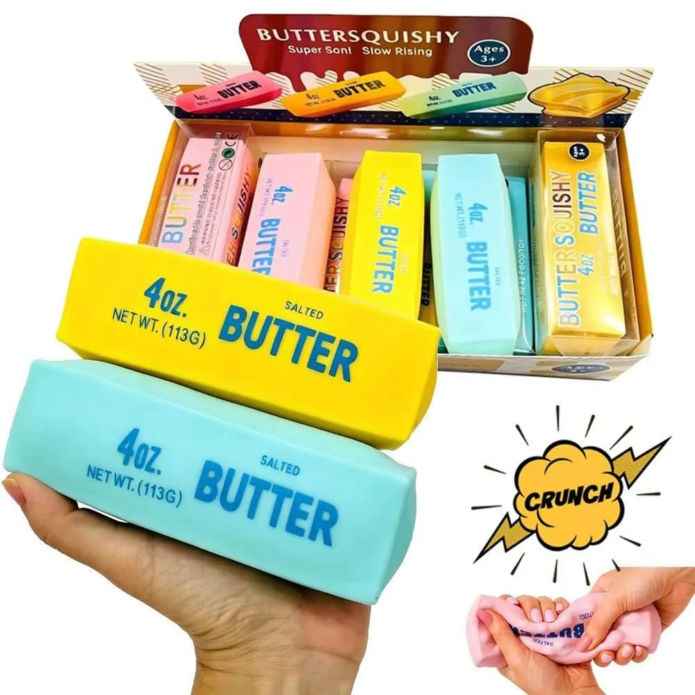 Crunchy Butter Squishy Toy