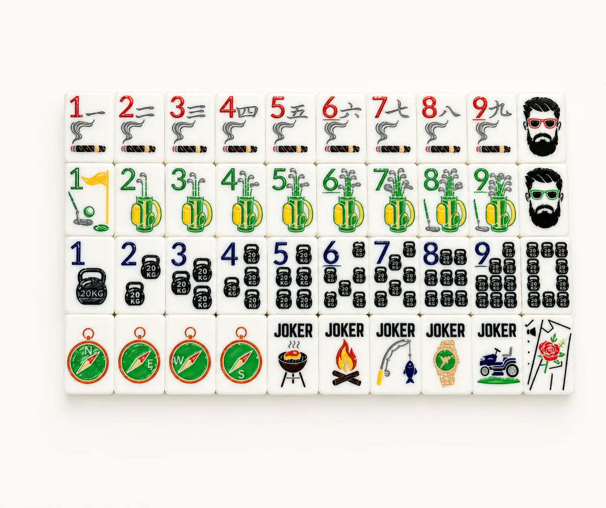 The Manly Mahjong Collectors Set
