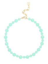 Load image into Gallery viewer, Multi-size Glass Bead Collar Necklace
