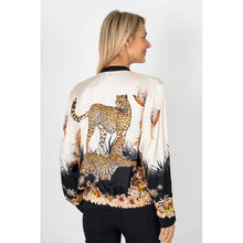 Load image into Gallery viewer, Front Zip Silk Jacket
