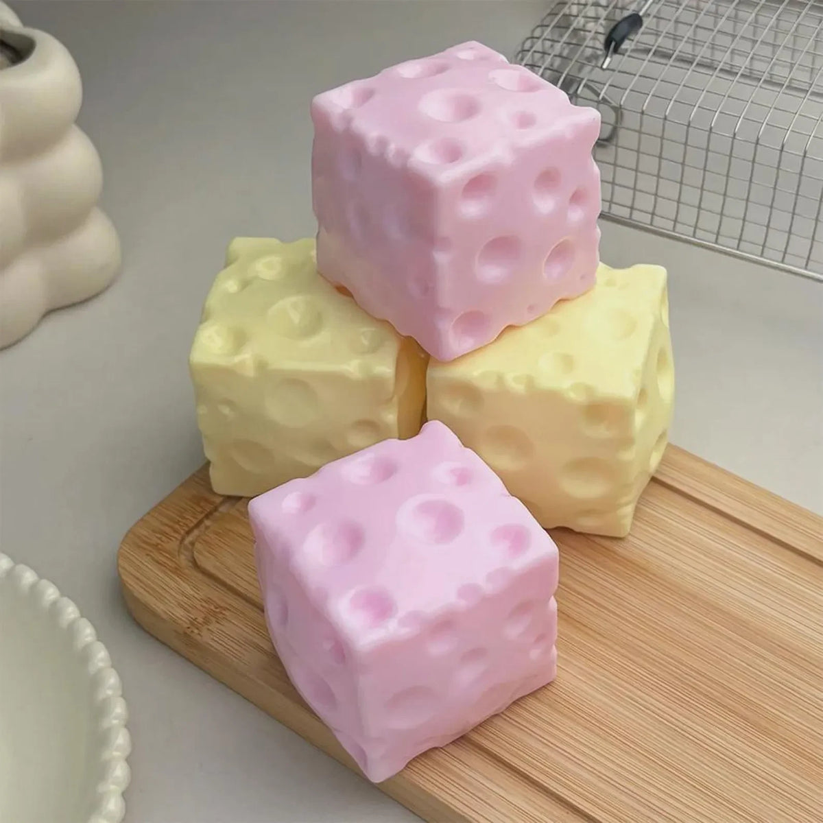 Mini Cheese Crunchy Squishy
