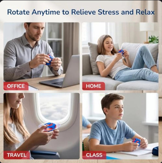 Fidget Stress Ball Rotating Toy