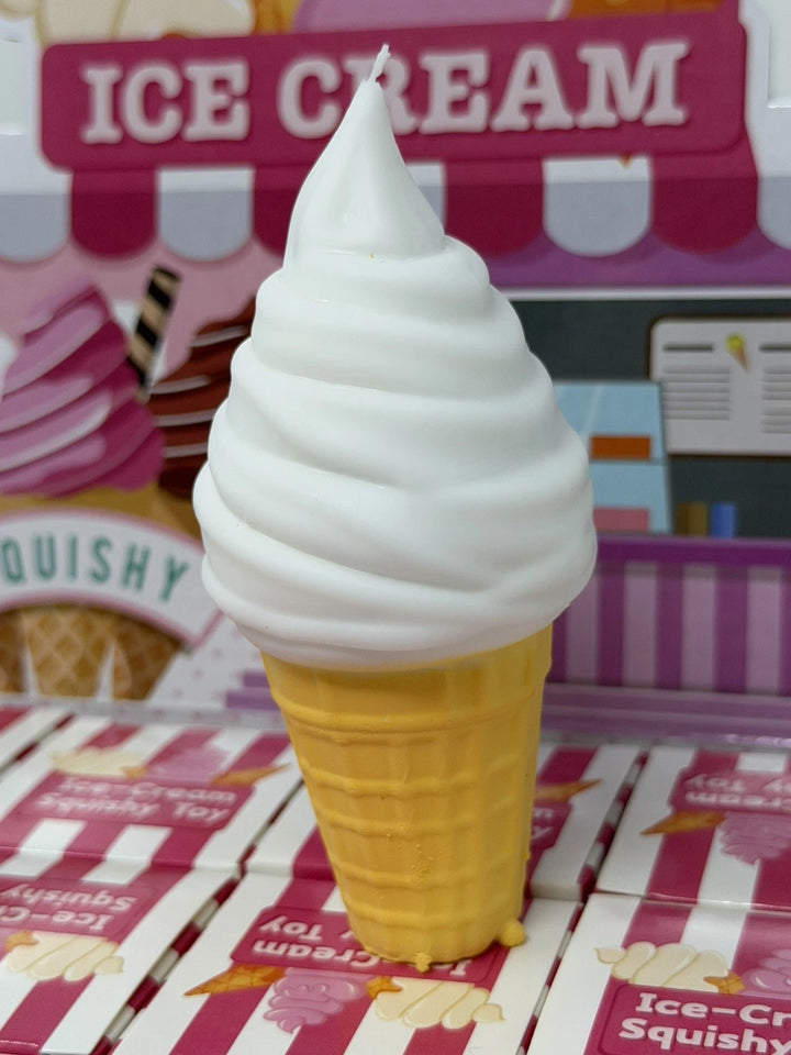 Crunchy Ice Cream Cone Squish Toy