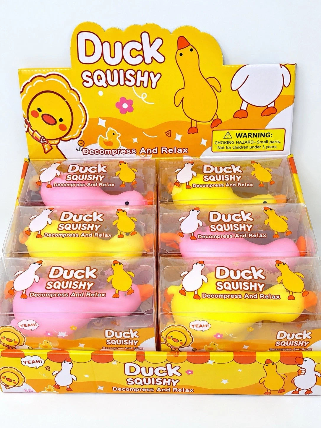 Crunchy Duck Squishy Toy