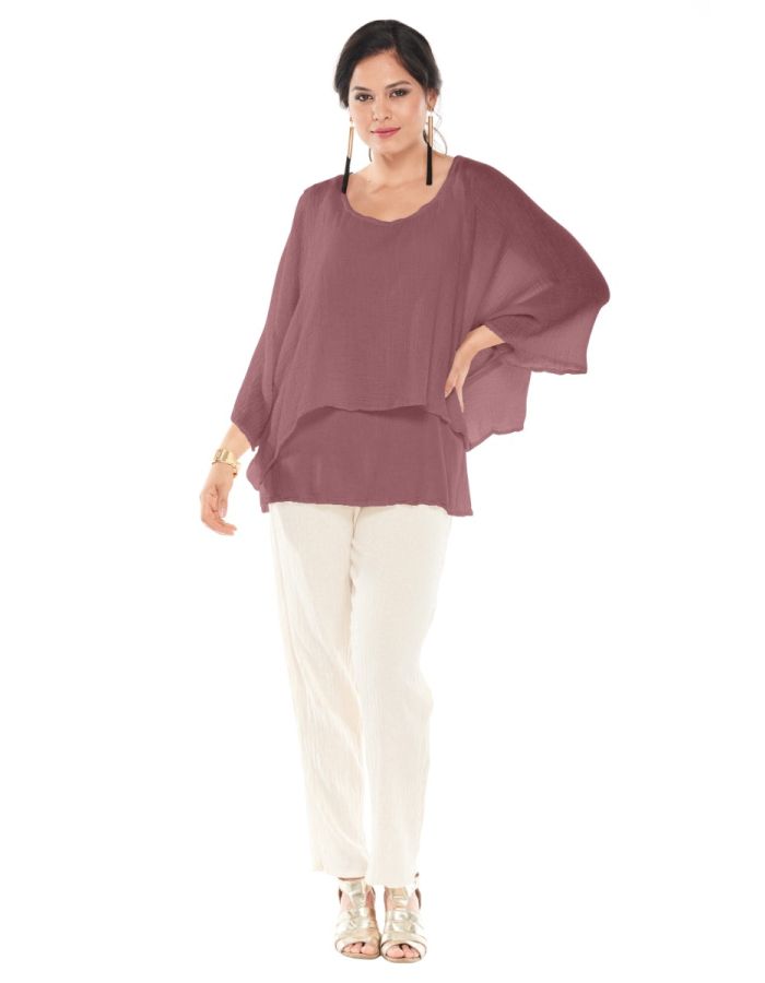 Oh My Gauze Twins Top