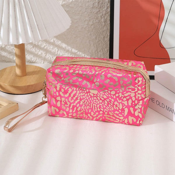 Print Wristlet Pouch
