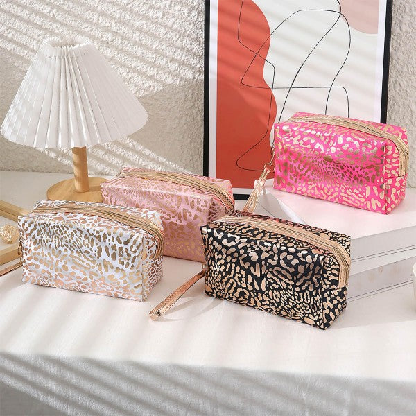 Print Wristlet Pouch