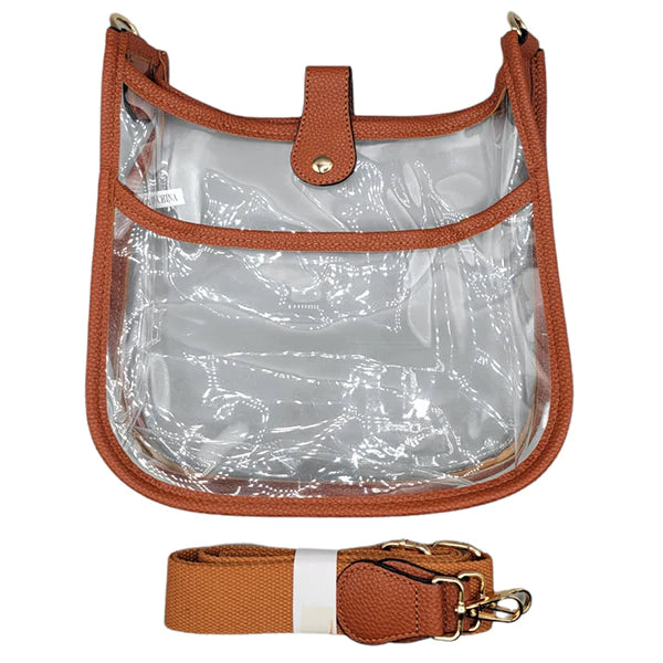 Game Day Clear Crossbody Handbag