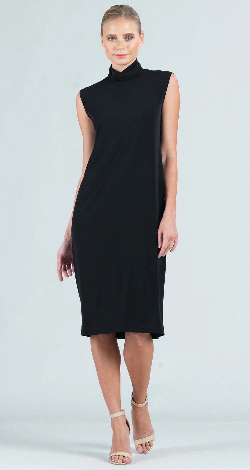 Mock Neck Midi Sheath Dress *FINAL SALE* Mock Neck Midi Sheath Dress *FINAL SALE*