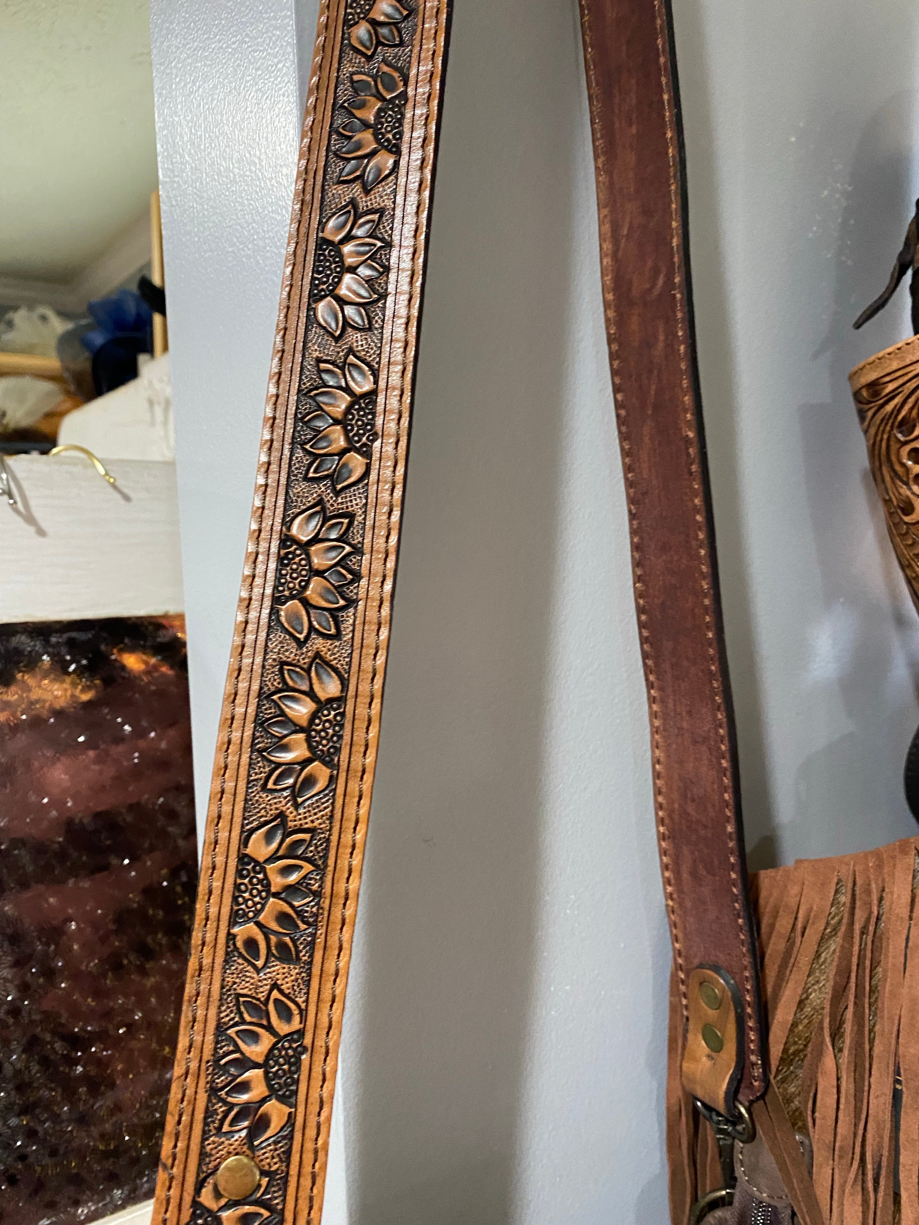 Meet Me In Montana Leather Handbag